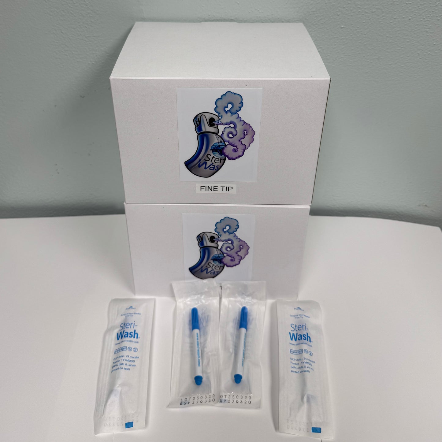 Steri-Wash Sterilized Disposable Markers (Box of 150)