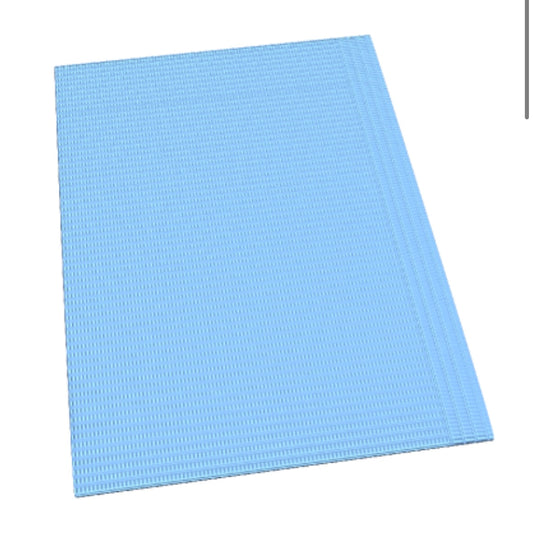 Dynarex Blue Lap Cloth Bibs