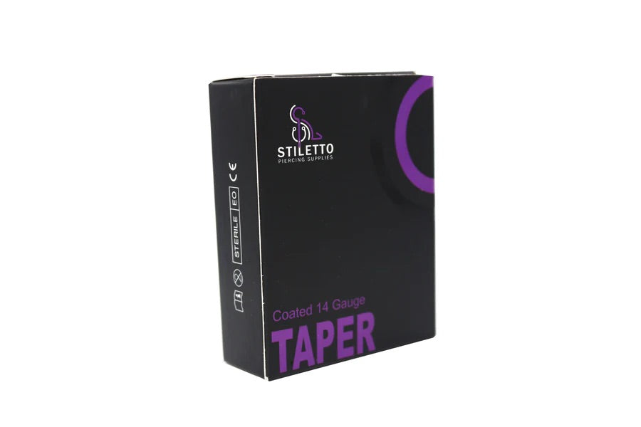 Stiletto Press Fit and Concave Tapers (Box of 50) - 18G, 16G, 14G, and 12G