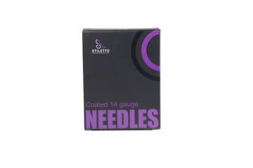 Stiletto Coated Piercing Needles (Box of 50)