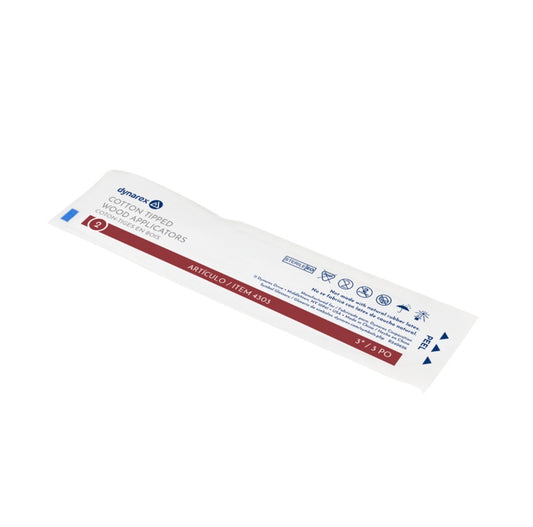 Cotton Tipped Wood Applicators - Sterile