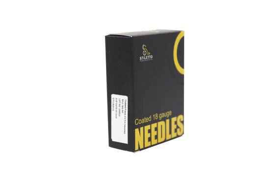 Stiletto Coated Piercing Needles (Box of 50)