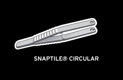 Snaptile Disposable Piercing Forceps (Circular) - Box of 100