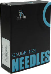 Stiletto Coated Piercing Needles (Box of 50)