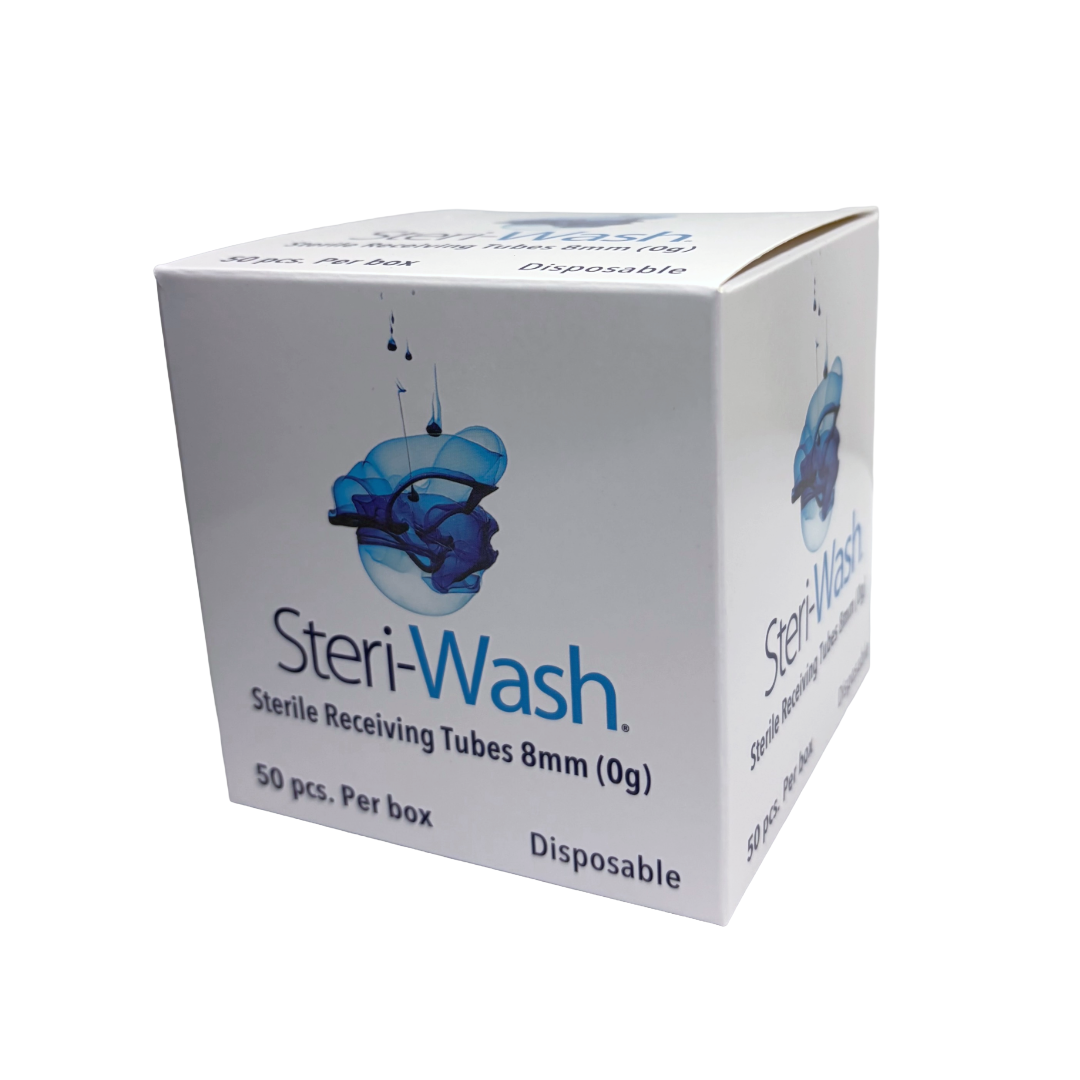 Steri Wash 0g Disposable Receiving Tubes