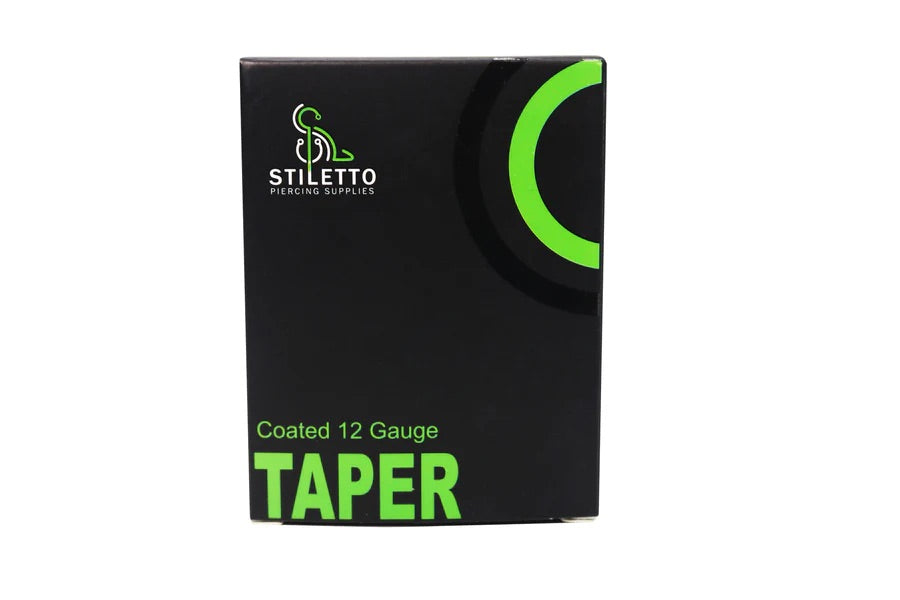 Stiletto Press Fit and Concave Tapers (Box of 50) - 18G, 16G, 14G, and 12G