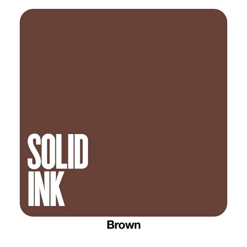 Brown 1oz - Solid Inks