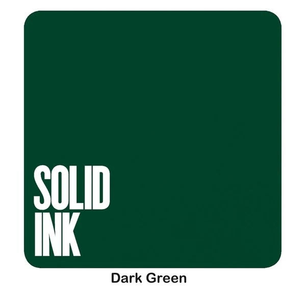 Dark Green 1oz - Solid Inks