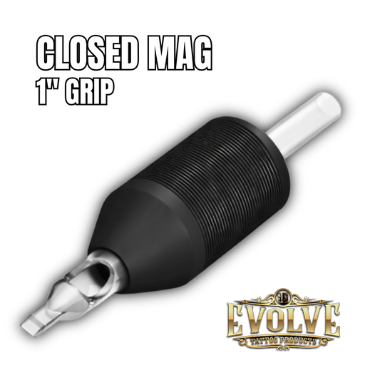 Closed Magnum 1” Grip / Disposable Tattoo Tubes