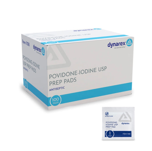 Povidone Iodine Prep Pads