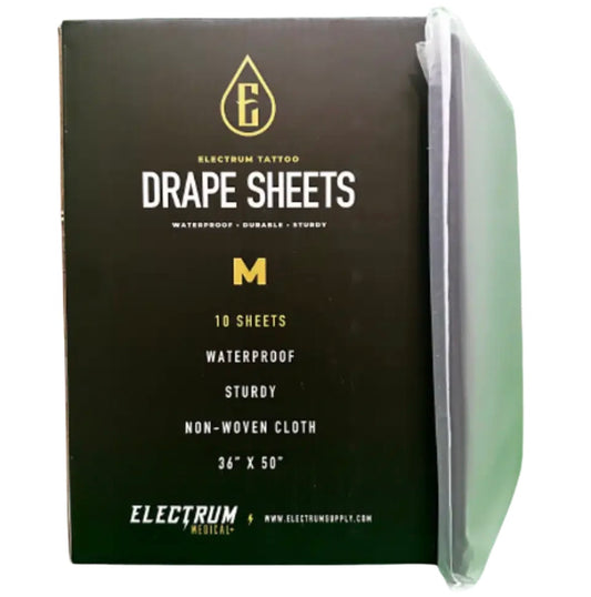Electrum Disposable Black Drape Sheets