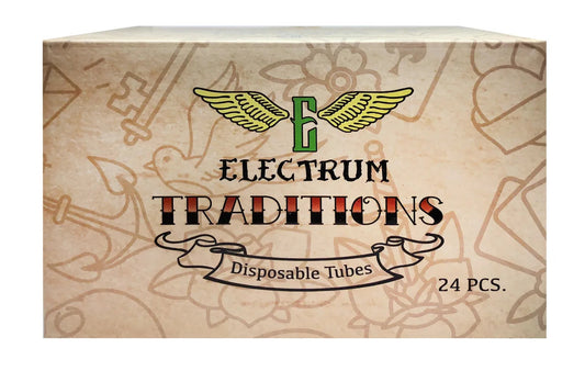 Electrum Traditions Disposable Tube & Grip Sets - 1" Premium Disposable Grips