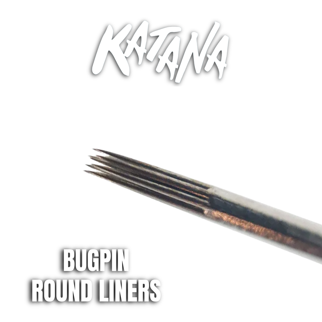 SALE - Bugpin Round Liner #10 / KATANA Needles On BarS