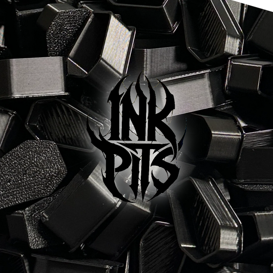 Ink Pits Coffin Ink Caps - Bag of 100