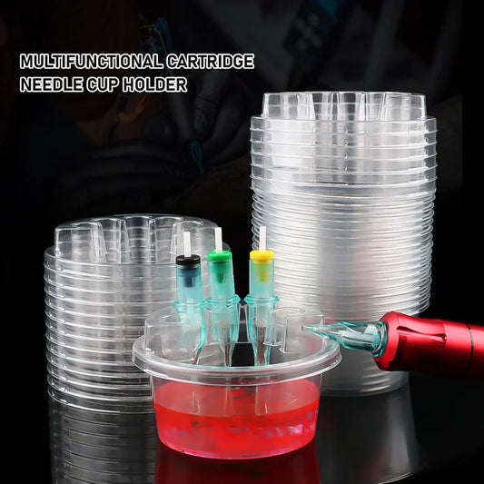 Cartridge Needle Rinse Cup Holder - 20/pcs