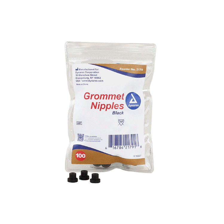 Dynarex Tattoo Grommet Nipples - 100pk