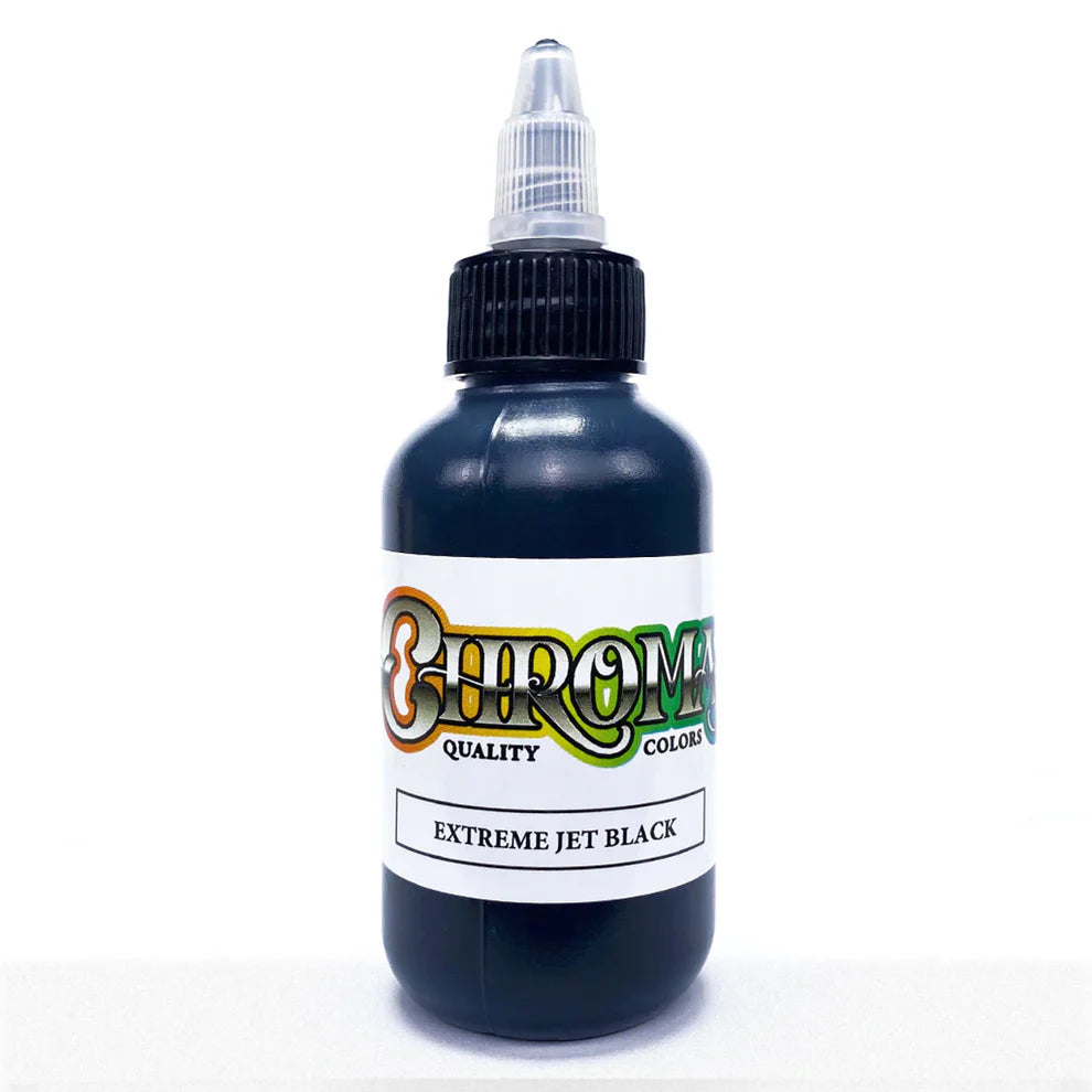 Extreme Jet Black 1oz - Chroma Ink