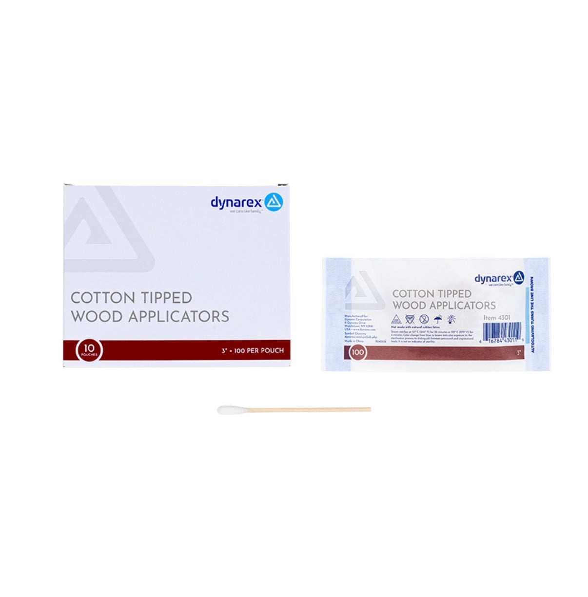 Cotton Tipped Wood Applicators