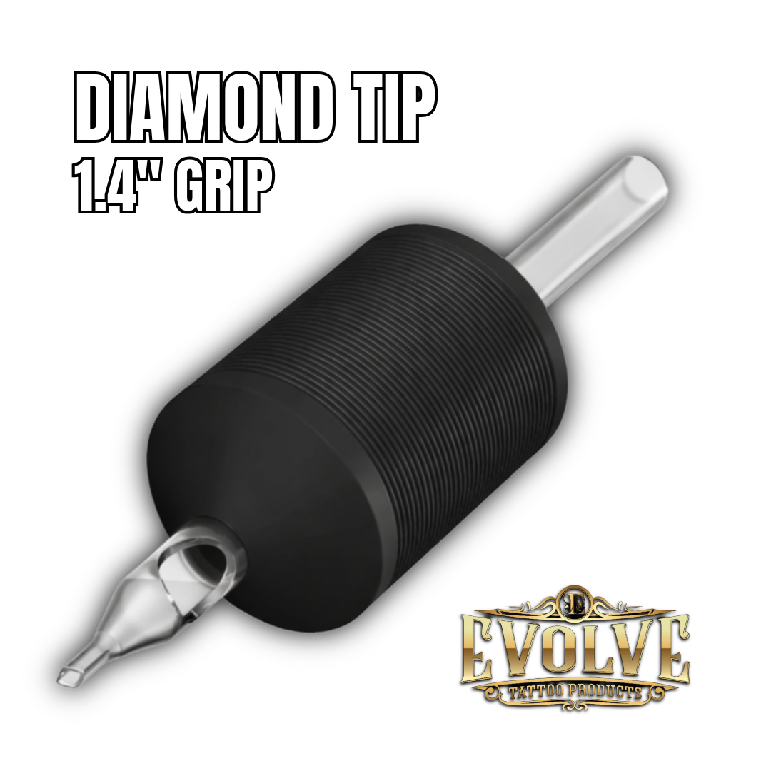 Diamond Tip 1.4” / Disposable Tattoo Tubes