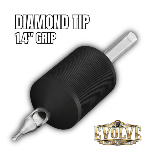 Diamond Tip 1.4” / Disposable Tattoo Tubes