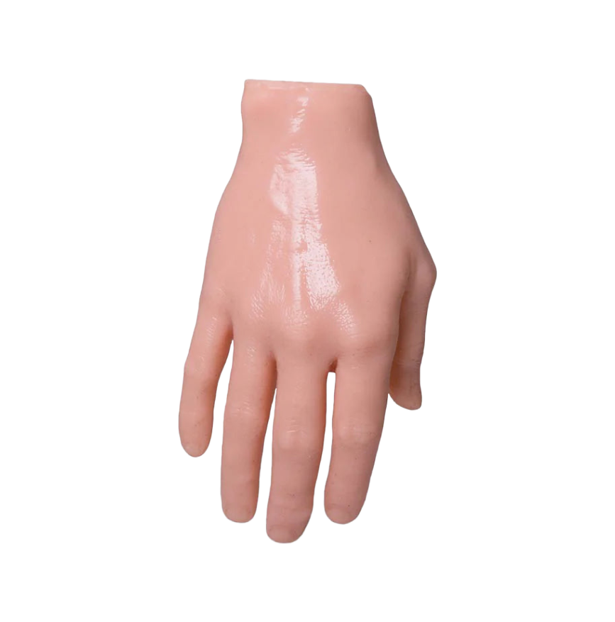 A Pound Of Flesh Silicone Synthetic Hand Without Wrist - Right Or Left