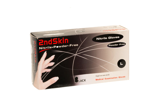 2nd Skin Nitrile Gloves - Powder Free