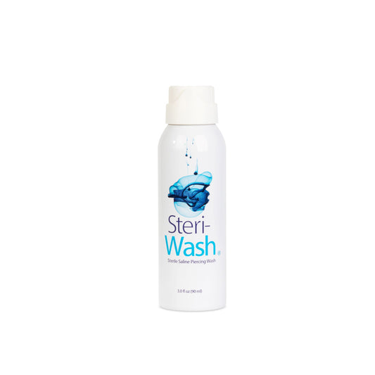 Steri-Wash Sterile Saline Piercing Aftercare Spray - 3oz (25) Per Case